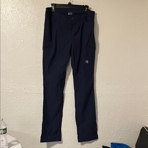 Eddie Bauer Navy Lightweight Travel Trousers
